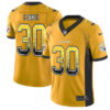 Nike Steelers #30 James Conner Black Men’s Stitched NFL Limited Rush Jersey