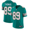 Nike Miami Dolphins #89 Julius Thomas Aqua Green Alternate Men’s Stitched NFL Vapor Untouchable Limited Jersey