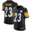 Nike Pittsburgh Steelers #23 Joe Haden Black Team Color Men’s Stitched NFL Vapor Untouchable Limited Jersey