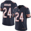 Men’s Chicago Bears #24 Jordan Howard Navy Blue 2016 Color Rush Stitched NFL Nike Limited Jersey