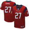 Men’s Houston Texans #27 Quintin Demps Red Alternate NFL Nike Elite Jersey