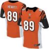 Men’s Cincinnati Bengals #89 Ryan Hewitt Orange Alternate NFL Nike Elite Jersey