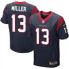 Men’s Houston Texans #13 Braxton Miller Navy Blue Team Color Stitched NFL Nike Elite Jersey