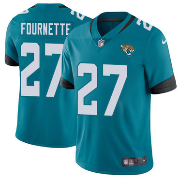 Nike Jacksonville Jaguars #27 Leonard Fournette Teal Green Team Color Men’s Stitched NFL Vapor Untouchable Limited Jersey