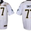 Men’s Dallas Cowboys #77 Tyron Smith White 2016 Pro Bowl Nike Elite Jersey