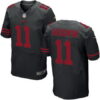 Men’s San Francisco 49ers #11 Marquise Goodwin Black Alternate Stitched NFL Nike Elite Jersey