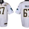 Men’s Carolina Panthers #67 Ryan Kalil White 2016 Pro Bowl Nike Elite Jersey