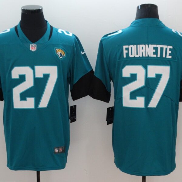 Nike Jacksonville Jaguars #27 Leonard Fournette Teal New 2018 Vapor Untouchable Limited Jersey