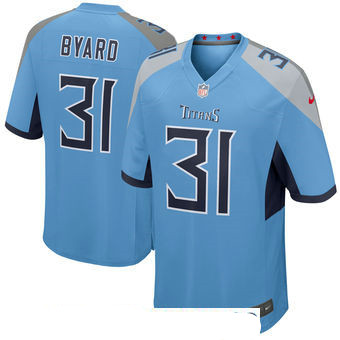 Men’s Tennessee Titans #31 Kevin Byard Nike Light Blue New 2018 Game Jersey