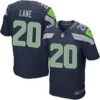 Men’s Seattle Seahawks #20 Jeremy Lane Navy Blue Team Color NFL Nike Elite Jersey