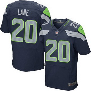 Men’s Seattle Seahawks #20 Jeremy Lane Navy Blue Team Color NFL Nike Elite Jersey
