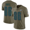 Nike Philadelphia Eagles #86 Zach Ertz Olive Men’s Stitched NFL Limited 2017 Salute To Service Jersey