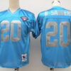 Detroit Lions #20 Barry Sanders Blue 75TH Throwback Jersey