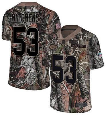 Nike Chiefs #53 Anthony Hitchens Camo Men’s Stitched NFL Limited Rush Realtree Jersey