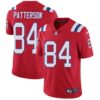 Men’s Nike New England Patriots #84 Cordarrelle Patterson Red Alternate Vapor Untouchable Limited Jersey
