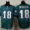 Nike Philadelphia Eagles #18 Jeremy Maclin 2014 Dark Green Elite Jersey