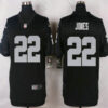 Oakland Raiders #22 Taiwan Jones Nike Black Elite Jersey