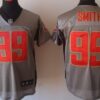 Nike San Francisco 49ers #99 Aldon Smith Gray Shadow Elite Jersey