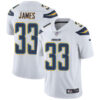 Nike Chargers #33 Derwin James White Men’s Stitched NFL Vapor Untouchable Limited Jersey