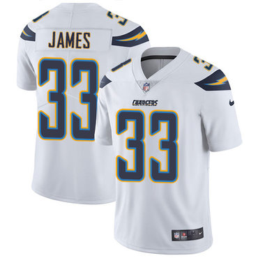Nike Chargers #33 Derwin James White Men’s Stitched NFL Vapor Untouchable Limited Jersey