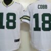 Nike Green Bay Packers #18 Randall Cobb White Elite Jersey