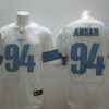 Nike Detroit Lions #94 Ezekiel Ansah White Elite Jersey