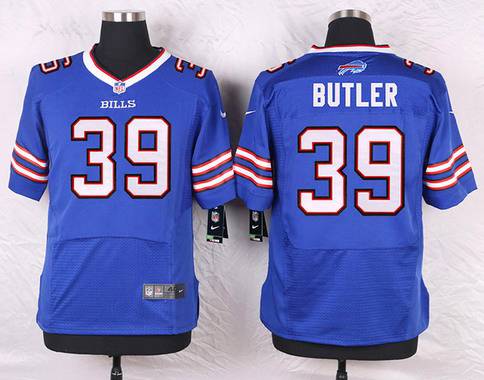 Men’s Buffalo Bills #39 Mario Butler Royal Blue Team Color NFL Nike Elite Jersey