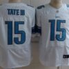Nike Detroit Lions #15 Golden Tate III White Elite Jersey