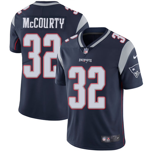 Nike New England Patriots #32 Devin McCourty Navy Blue Team Color Men’s Stitched NFL Vapor Untouchable Limited Jersey