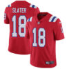 Nike New England Patriots #18 Matt Slater Red Alternate Men’s Stitched NFL Vapor Untouchable Limited Jersey