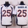 Men’s Denver Broncos #25 Chris Harris Jr. White Road NFL Nike Elite Jersey