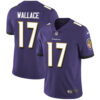 Nike Baltimore Ravens #17 Mike Wallace Purple Team Color Men’s Stitched NFL Vapor Untouchable Limited Jersey