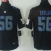 Nike New York Giants #56 Lawrence Taylor Black Impact Limited Jersey