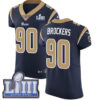 #90 Elite Michael Brockers Navy Blue Nike NFL Home Men’s Jersey Los Angeles Rams Vapor Untouchable Super Bowl LIII Bound