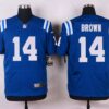 Men’s Indianapolis Colts #14 Vincent Brown Royal Blue Team Color NFL Nike Elite Jersey