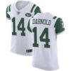 Nike New YorkJets #14 Sam Darnold White Men’s Stitched NFL Vapor Untouchable Elite Jersey