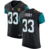 Men’s Nike Jacksonville Jaguars #33 Chris Ivory Black Alternate Stitched NFL Vapor Untouchable Elite Jersey