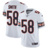 Nike Chicago Bears #58 Roquan Smith White Men’s Stitched NFL Vapor Untouchable Limited Jersey