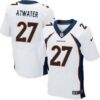Men’s Denver Broncos #27 Steve Atwater White Retired Player NFL Nike Elite Jersey