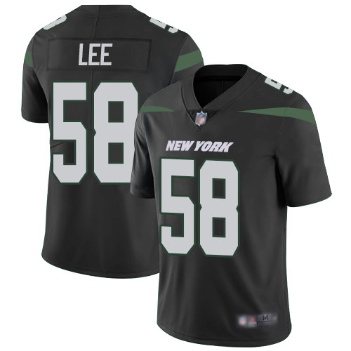 New York Jets #58 Darron Lee Black Alternate Men’s Stitched Football Vapor Untouchable Limited Jersey