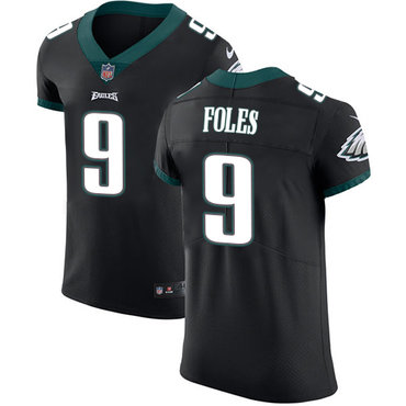 Nike Eagles #9 Nick Foles Black Alternate Men’s Stitched NFL Vapor Untouchable Elite Jersey