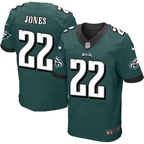 Nike Philadelphia Eagles #22 Sidney Jones Midnight Green Team Color Men’s Stitched NFL New Elite Jersey