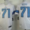 Nike Detroit Lions #71 Riley Reiff White Elite Jersey