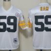 Pittsburgh Steelers #59 Jack Ham White Throwback Jersey