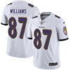 Nike Baltimore Ravens #87 Maxx Williams White Men’s Stitched NFL Vapor Untouchable Limited Jersey