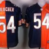 Nike Chicago Bears #54 Brian Urlacher Blue/Orange Two Tone Elite Jersey