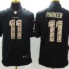 Men’s Miami Dolphins #11 DeVante Parker Salute to Service Nike Black Limited Jersey