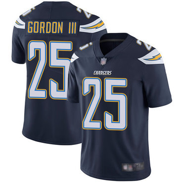 Chargers #25 Melvin Gordon III Navy Blue Team Color Men’s Stitched Football Vapor Untouchable Limited Jersey