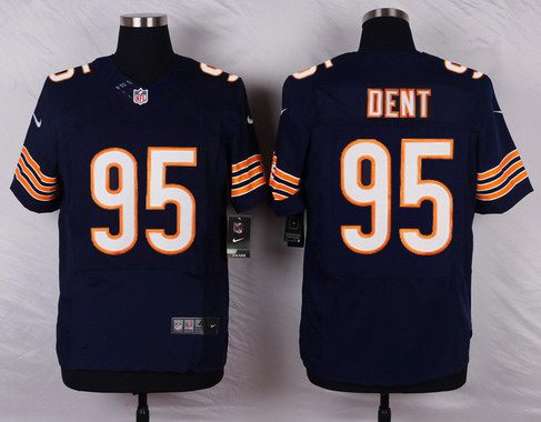 Men’s Chicago Bears #95 Richard Dent Navy Blue Retired Player NFL Nike Elite Jersey