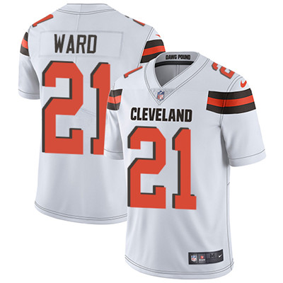 Nike Cleveland Browns #21 Denzel Ward White Men’s Stitched NFL Vapor Untouchable Limited Jersey